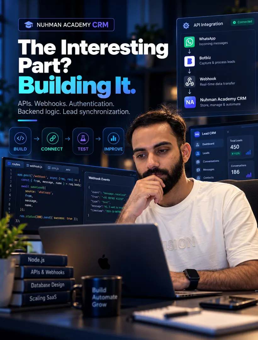 The interesting part? Building it.