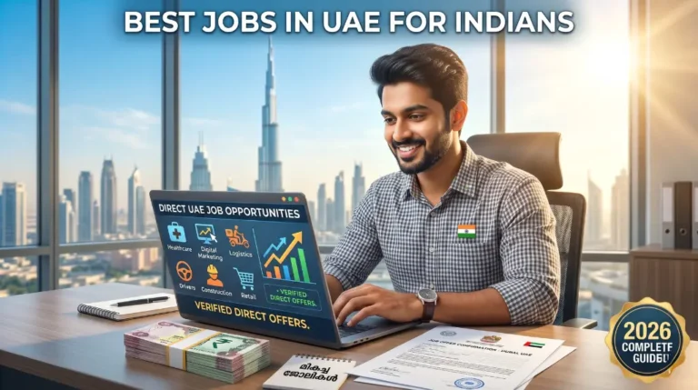 best jobs in UAE for Indians
