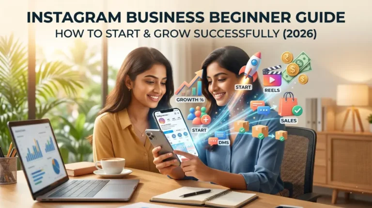 Instagram Business Beginner Guide (2026): How to Start and Grow Successfully Instagram Business Beginner Guide