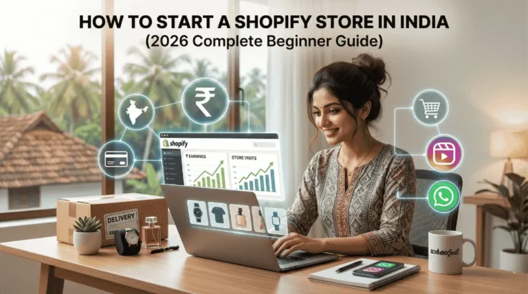how to start a Shopify store in India