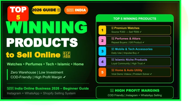 Top 5 Winning Products
