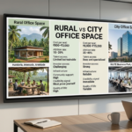 Rural vs cirty office space